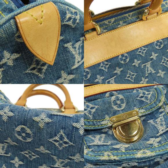 Louis Vuitton Neo Speedy Monogram Denim Handbag Monogram Denim - Picture 5 of 7